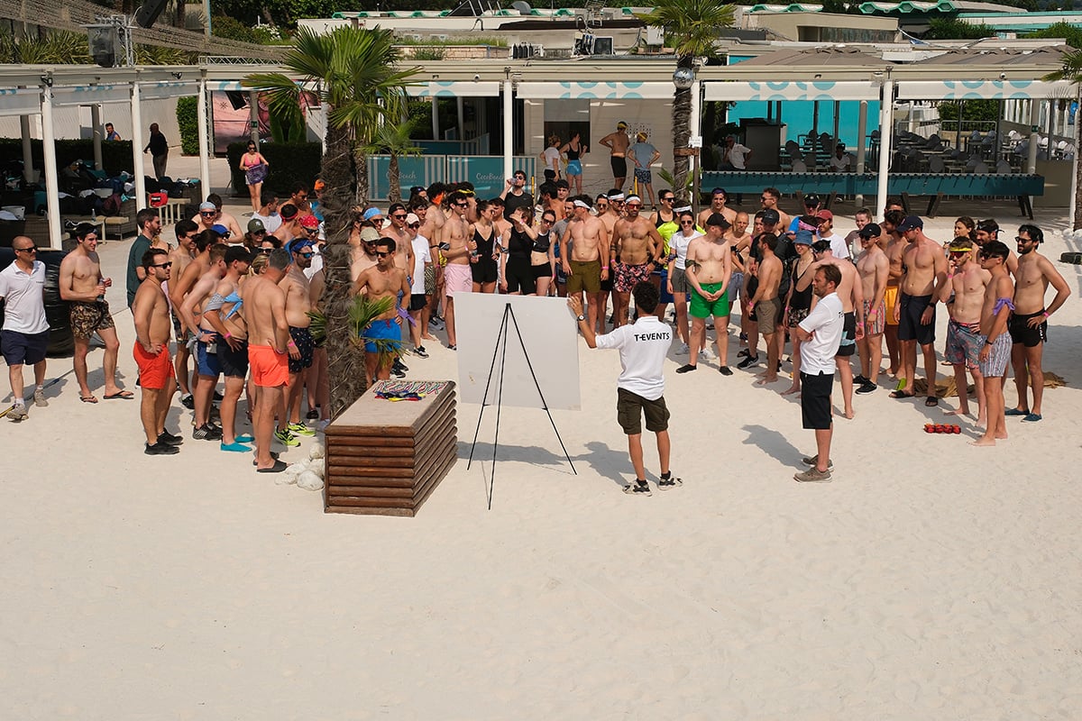 spiagazione dei giochi al team