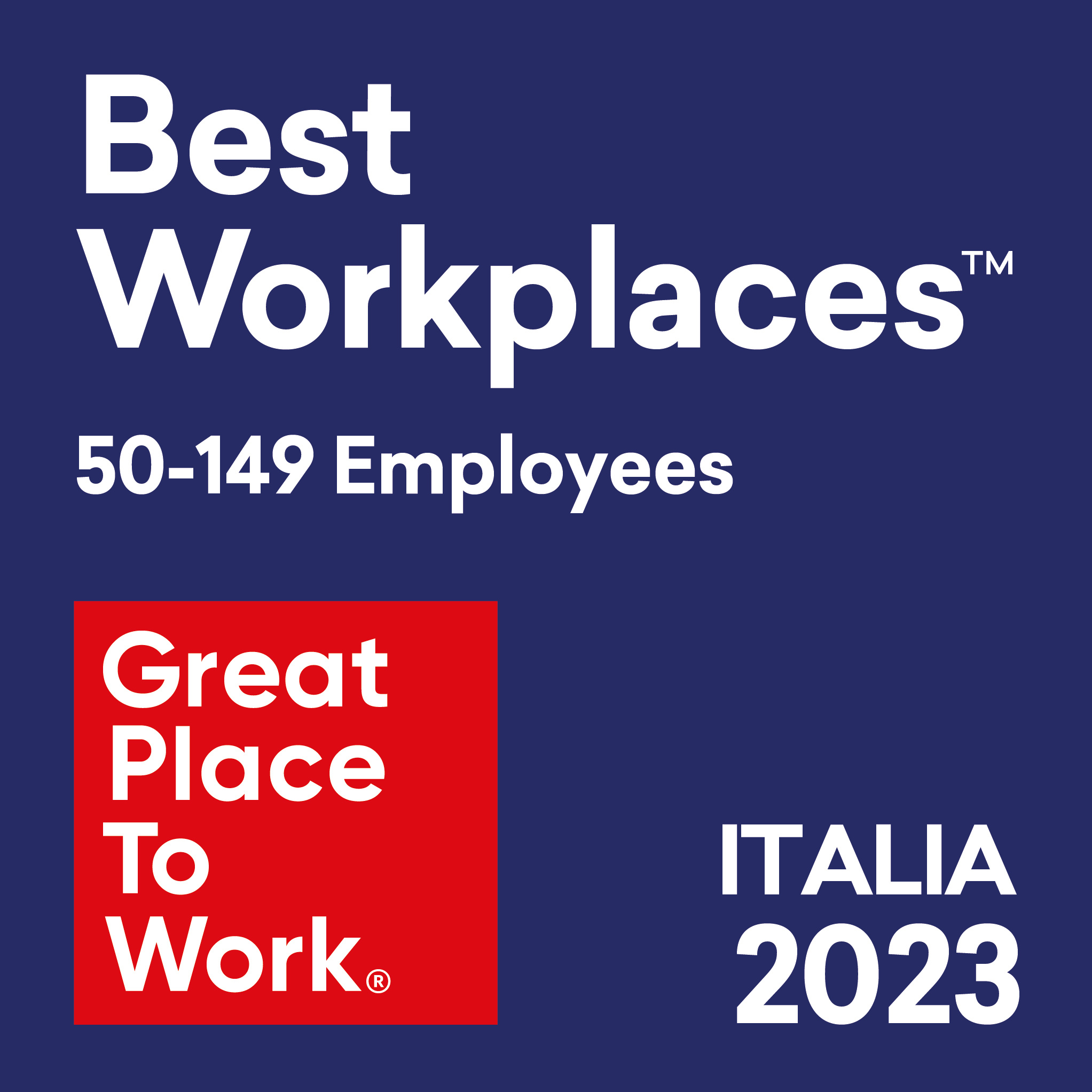 Best Workplaces Italia 2023_50-149 dipendenti